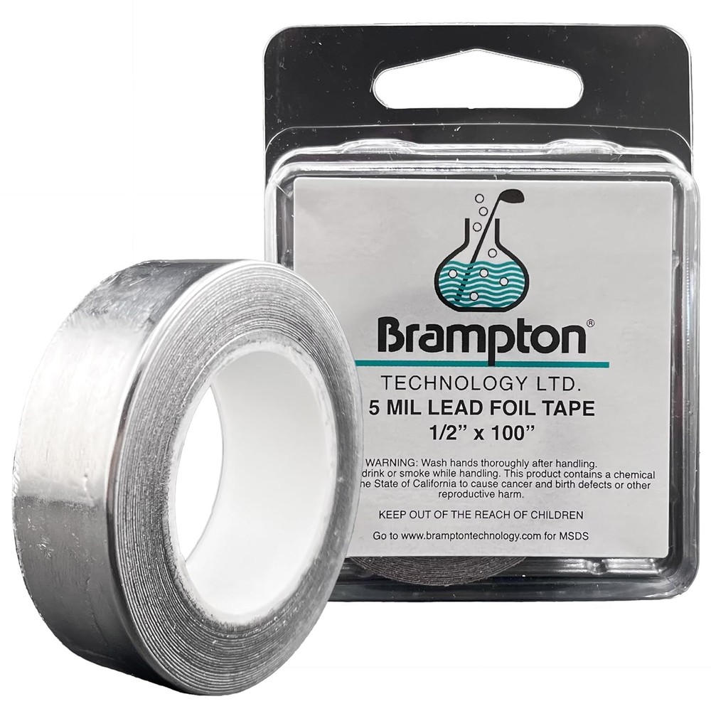 Brampton Golf Lead Tape 1/2″ x 100″ – Durable Weight Adjustment for Sports
