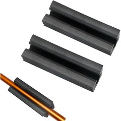 Golf Vise Clamp 2PCS Rubber Reshafting Tool Grip Extractor