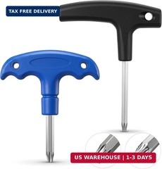 Nogeqi 2 pcs Golf Driver Tool, 2 in 1 Golf Wrench, Golf Torque Wrench for T20 an
