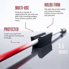 Golf Grip Kits for Regrip Golf Clubs Hook Blade,Grip,Rubber Vise Clamp