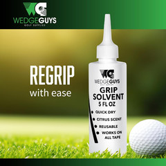 Professional Golf Grip Tape Solvent for Regripping Golf Clubs | Golf Grip Solven