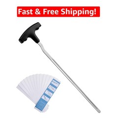 Luxury 12.5” V-Shaped Golf Grip Remover Kit with Adhesive Sheets Included