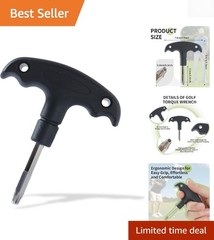T20 Golf Wrench Tool – Stainless Steel, Ergonomic Design for Club Adjustments