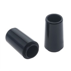 10pcs 0.355 Black Plastic Golf Ferrules Golf Club Ferrules Replacement Parts