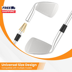 20Pcs Universal Brass Golf Shaft Shims 6 Legs Adjustable Golf Adapter Shims Fits