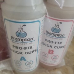 BRAMPTON Pro-Fix Quick Cure Golf Shafting Epoxy Kit 2 X 2 oz BNIP W/Instructions