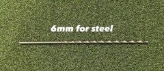 12″ Long HSS Drill Bit For Drilling Out Golf Shafts – For Steel & Graphite