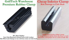 Golf Club GRIP KIT 15+1 = 16 Brampton 2×9 Tape Strip Solvent Vise Clamp B-100-hf