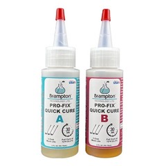 Brampton Pro-Fix Quick Cure Epoxy Golf Club Adhesive 1.5oz 4oz 8oz 16oz – NEW