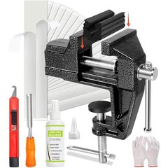 All in One Golf Club Regripping Kit Vise Clamp Tape Removal Tool Rubber Sleeve