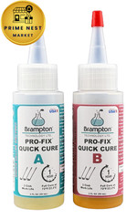Brampton PRO-FIX Quick Cure Golf Epoxy – 1 Hour Club 4 Ounce,