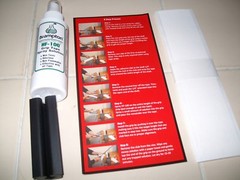 BRAMPTON GRIP KIT, 15 TAPE STRIPS, HF-100 SOLVENT, SHAFT HOLDER, DIRECTIONS