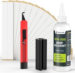 Professional Golf Grip Kits for Regripping– Optional 5oz Solvent, Standard Ho…