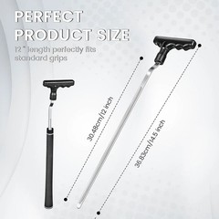 Golf Grip Removal Tool 12″ V-Groove High Carbon Steel Club Regripping Saver