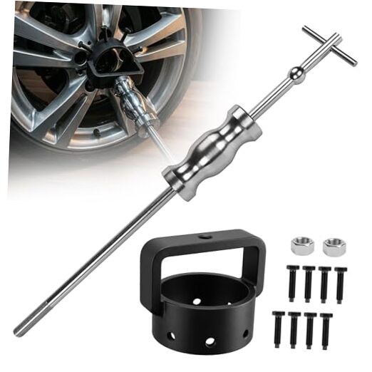 3.75″ CV Axle Removal Tool Kit with Slide Hammer, Heavy-Duty Axle Shaft Puller