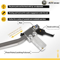 Shaft Type Seal Puller, Universal Seal Removal Tool for Camshaft and