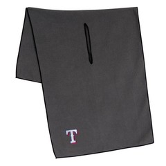 Team Effort Texas Rangers 19 X 41 Grey Microfiber Towel