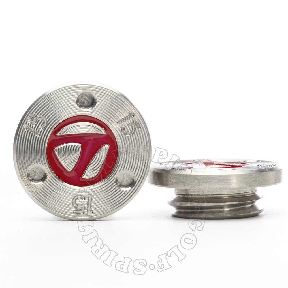 2 Silver Weights for TaylorMade TP TRUSS Spider FCG Putters 5g 10g 15g 20g Red
