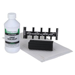 THE GOLFWORKS GRIPPING SUPPLIES KIT FOR 13 GOLF CLUBS REGRIPPING TOOL SET