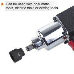 HARFINGTON 3/4″ Drive 50mm Metric 6-Point Impact Socket 40Cr Alloy Steel