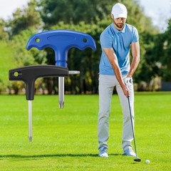 2 pcs Golf Driver Tool, 2 in 1 Wrench, Torque Black Blue