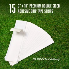 15 Golf Grip Tape Strips Double Sided 2″ x 10″ Premium Easy Peel US STOCK