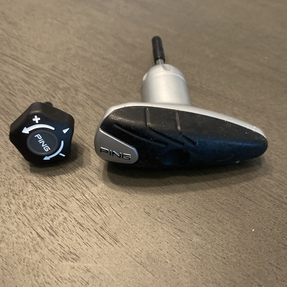 PING Wrench Golf Club Adjustment Tool Black Silver Plastic Metal