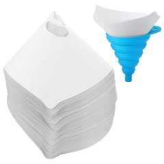 Janyun 100Pcs Paint Filter 190 Micron Resin Filter Disposable Paint Strainers