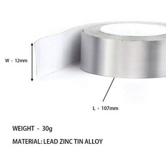 4pcs Golf club lead tape Roll (30g) for golfer Tennis High Density Lead Weights