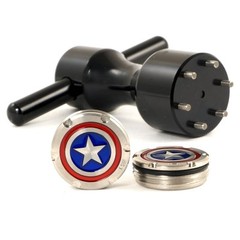 2 x 15g Tour Style Weights + Wrench for Scotty Cameron Putters, Captain America
