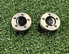 Scotty Cameron Putter Custom Weights. One Pair 30g Each. Black Paint Fill New