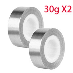 2Pcs 30g High Density Lead Tape Roll (1m Lx 12mm W x0.4mm T)- Golf Swing Weight