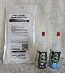 Fortivo Golf Club Epoxy Long-Cure Repair Kit 4 fl oz High Strength part A and B