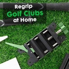 Golf Club Grip Kit Removal Tool Quick Release Vise Clamp for Regripping GolfClub