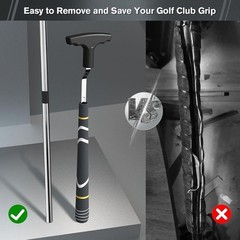 Golf Grip Remover Tool V-Shaped Easy Use Durable High Carbon Steel 11 Inch