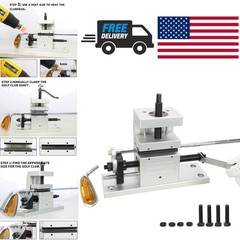 Golf Club Shaft Puller Tool with All Aluminum Construction for Easy Head Removal