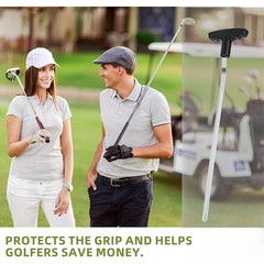 Golf Grip Removal Tool V-Groove Grip Saver High Carbon Steel Easy DIY Repair New