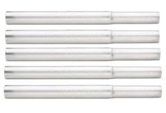 LOT OF 5 The GolfWorks Golf Club Aluminum Shaft Extensions For Steel Shafts