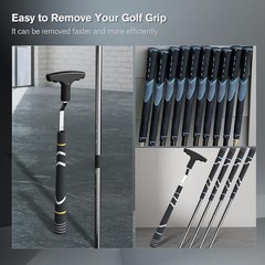 Golf Grip Remover Tool V-Shaped Easy Use Durable High Carbon Steel 11 Inch