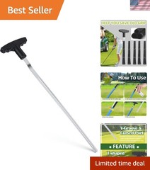 Golf Grip Removal Tool, 12″ V-Groove Grip Remover Saver for Standard Length S…