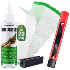 NEW Grip Repair Kit for Regripping Golf Club Tapes, Solvent, Hook Blade,ClamUSA