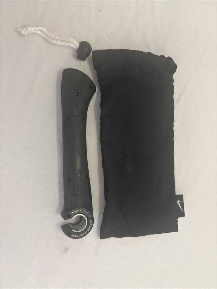 Nike Golf STR8-FIT Weight Wrench Tool Black Plastic Metal With Nike Carry Case