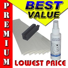 Golf Club GRIP KIT 15+1 = 16 Brampton 2×9 Tape Strip Solvent Vise Clamp B-100-hf
