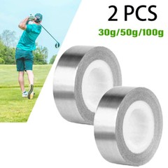 2xGolf club lead tape Roll (3 sizes) for Golfer Tennis High Density Lead Weights