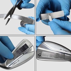 0.5 to 2 Grams Per Inch High Density Golf Lead Tape 1/2” x 60”