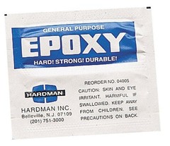 GOLFWORKS HIGH STRENGTH SHAFTING EPOXY – 3.5 GRAM SINGLE-USE PACKET