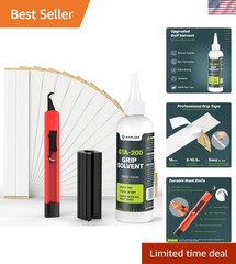 Professional Golf Grip Kits for Regripping– Optional 5oz Solvent, Standard Ho…