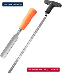 Golf Grip Removal Tool，11″ V-Groove Grip Remover Saver for Standard Length Swing