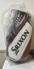 Srixon Tour Stand Bag Navy/White/Red Rain Cover Included NEW With Tags/Plastic