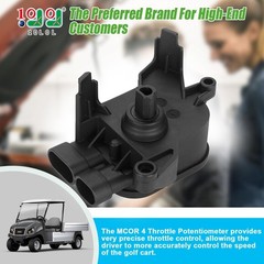 10L0L MCOR 4 Throttle Potentiometer for Club Car DS & Precedent 2012-up Black
